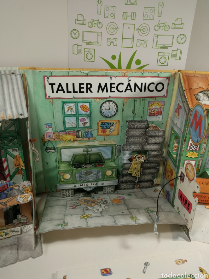 Libros de segunda mano: Mi primer taller mec&aacute;nico. Un libro tridimensional. S M. - Foto 4