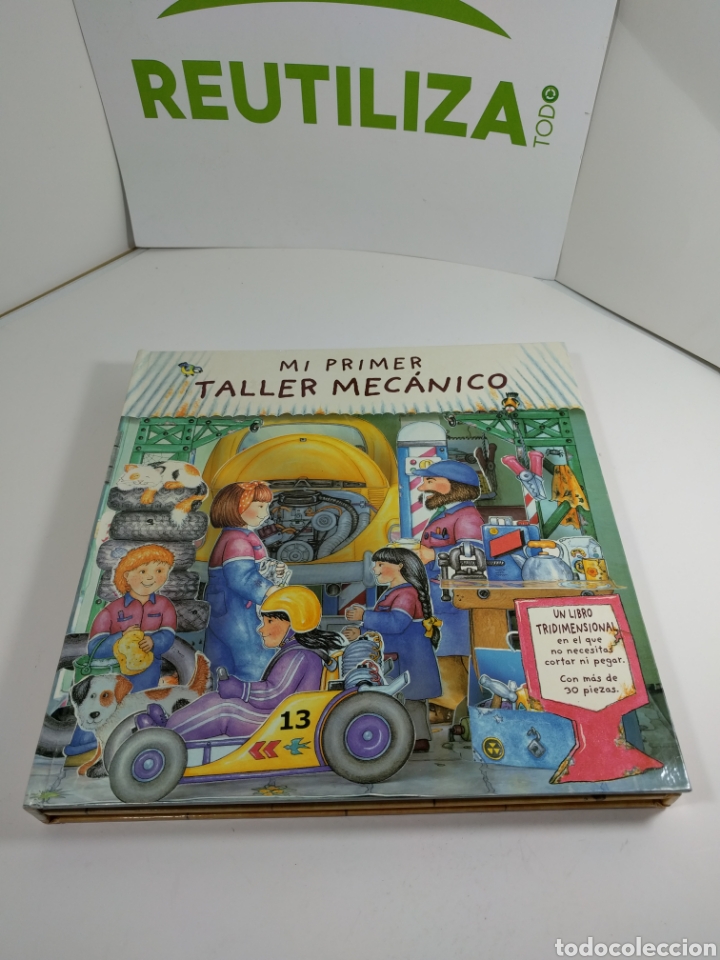 Libros de segunda mano: Mi primer taller mec&aacute;nico. Un libro tridimensional. S M. - Foto 1