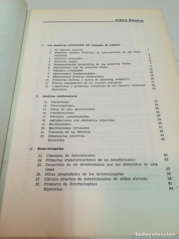 Libros de segunda mano: JOS&Eacute; MARTINEZ SALAS Elementos de matem&aacute;ticas SA5676 - Foto 2