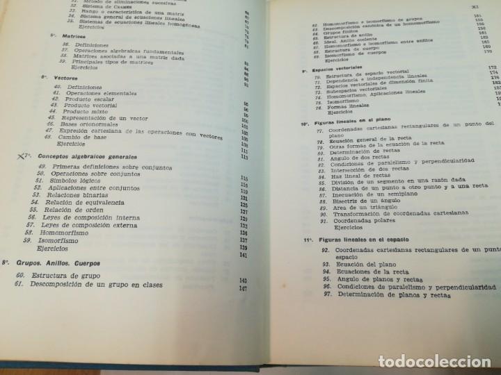 Libros de segunda mano: JOS&Eacute; MARTINEZ SALAS Elementos de matem&aacute;ticas SA5676 - Foto 3