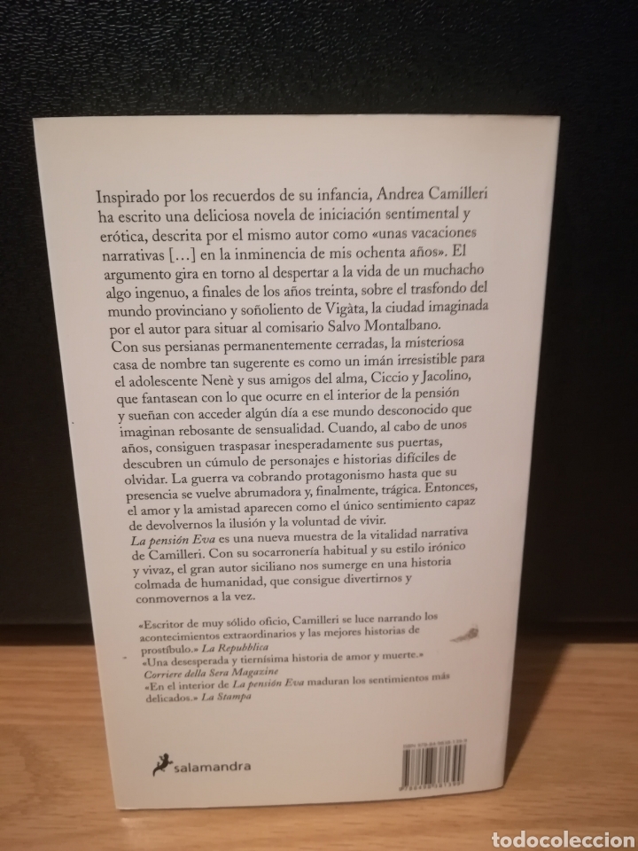 Libros de segunda mano: LA PENSION EVA - Andrea Camilleri - Foto 2