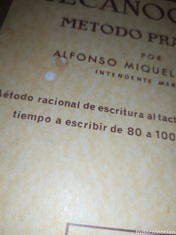 Libros de segunda mano: MECANOGRAF&Iacute;A METODO PRACTICO ALFONSO MIGUEL VILANOVA 1985 - Foto 5