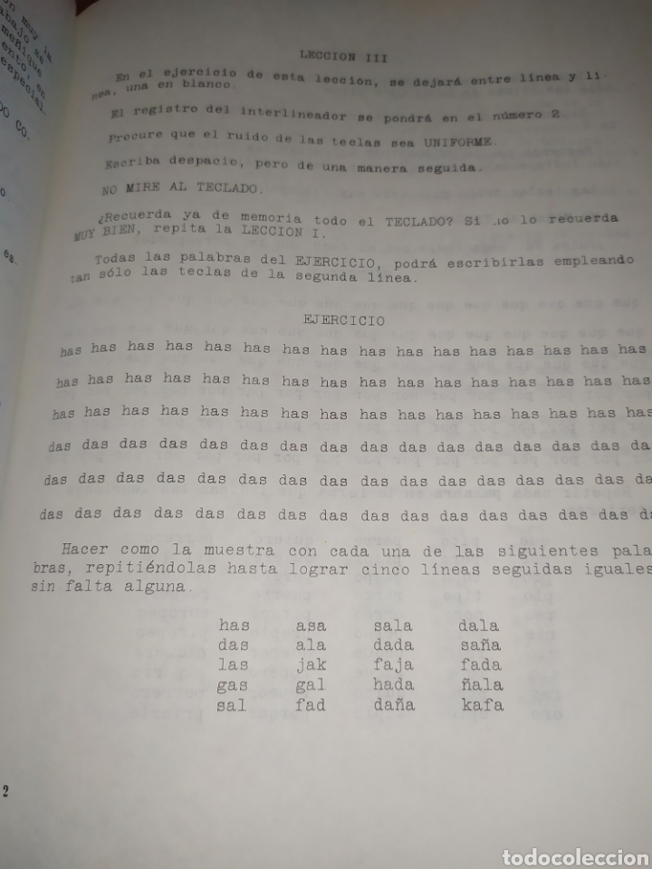 Libros de segunda mano: MECANOGRAF&Iacute;A METODO PRACTICO ALFONSO MIGUEL VILANOVA 1985 - Foto 16