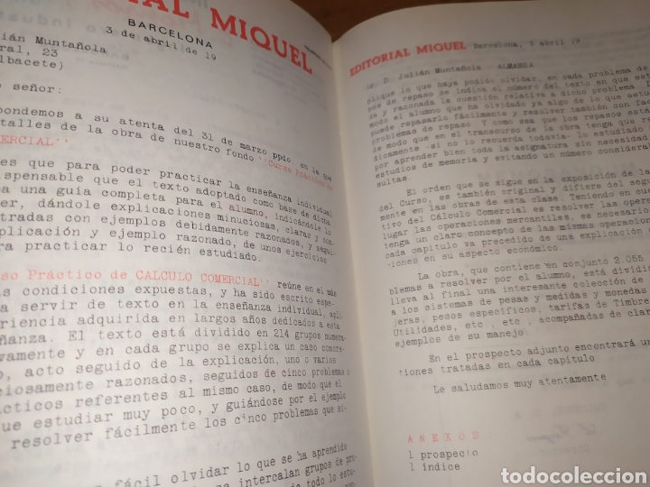 Libros de segunda mano: MECANOGRAF&Iacute;A METODO PRACTICO ALFONSO MIGUEL VILANOVA 1985 - Foto 17
