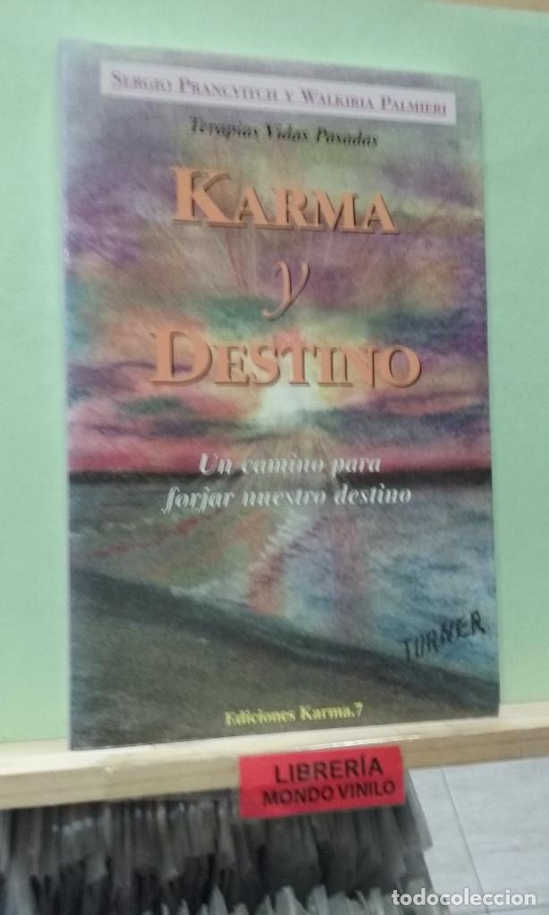 Libros de segunda mano: Karma y destino. Sergio Prancvitch y Walkiria Palmieri - Foto 1