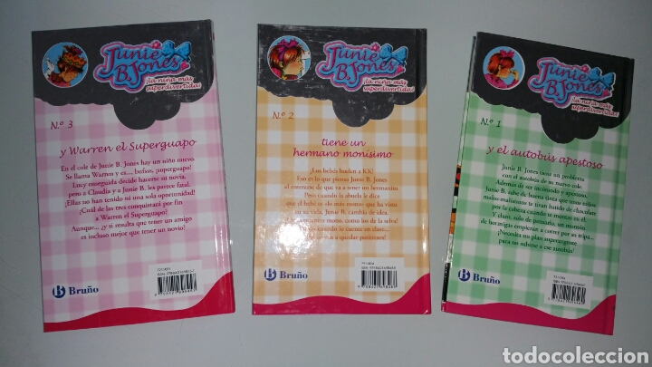 Libros de segunda mano: Junie B. Jones. Barbara Park, editorial bru&ntilde;o, S. L. 2003 - Foto 7