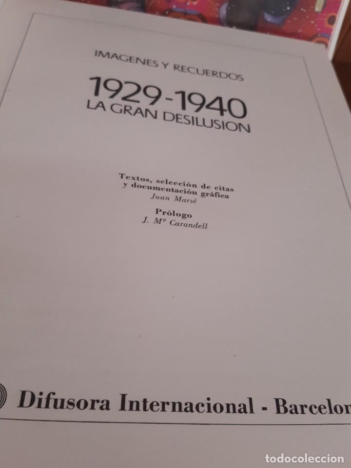 Libros de segunda mano: LIBRO QUE NARRA LOS ACONTECIMIENTOS DEL SIGLO XX. DE 1929 A 1940 - Foto 7