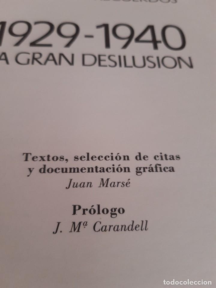 Libros de segunda mano: LIBRO QUE NARRA LOS ACONTECIMIENTOS DEL SIGLO XX. DE 1929 A 1940 - Foto 8