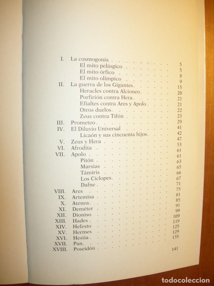 Libros de segunda mano: LOS MITOS DE LOS DIOSES / LUCIANO DE CRESCENZO - Foto 2