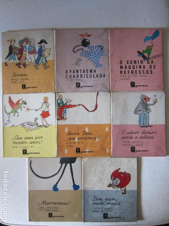 Libros de segunda mano: COLECCI&Oacute;N GOTELO BLANCO INFANTIL (8 T&Iacute;TULOS) INFANTIL - Foto 1