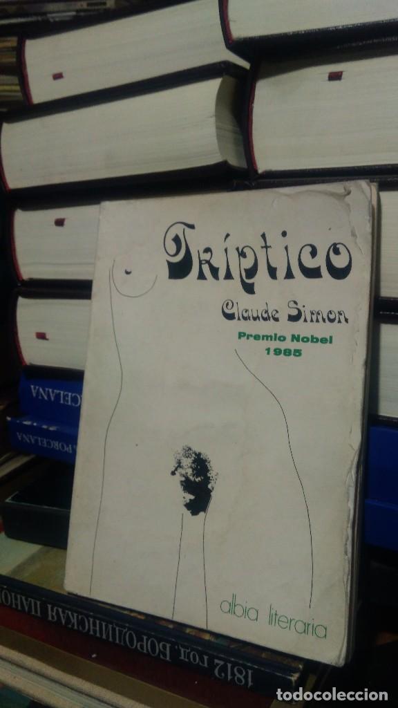 Libros de segunda mano: TR&Iacute;PTICO, CLAUDE SIMON, ED. ALBIA LITERARIA - Foto 1