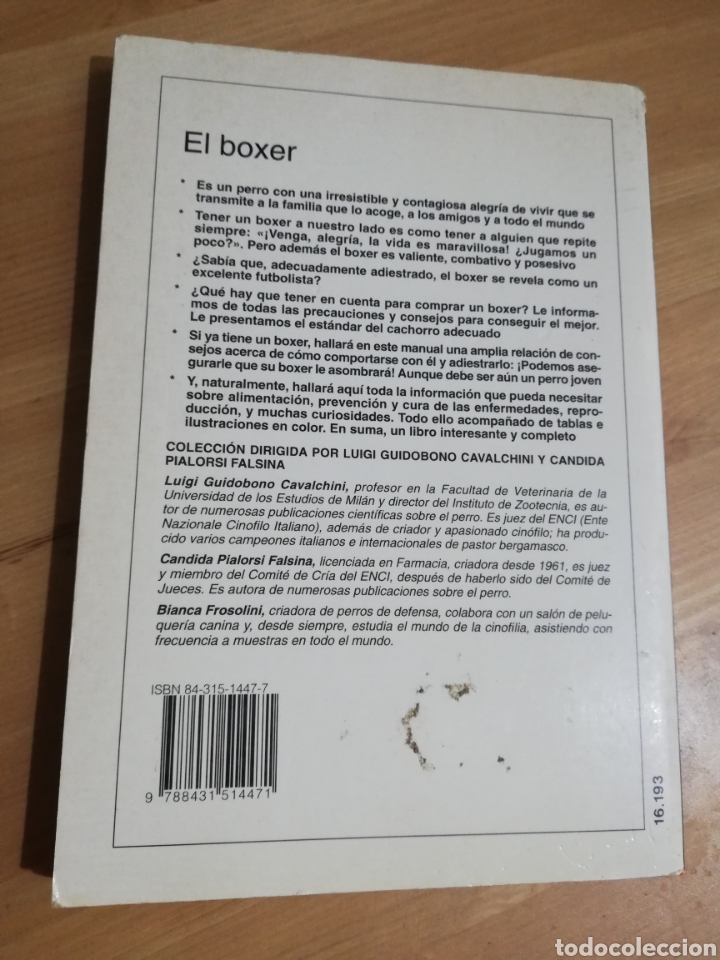 Libros de segunda mano: EL BOXER (BIANCA FROSOLINI) - Foto 9