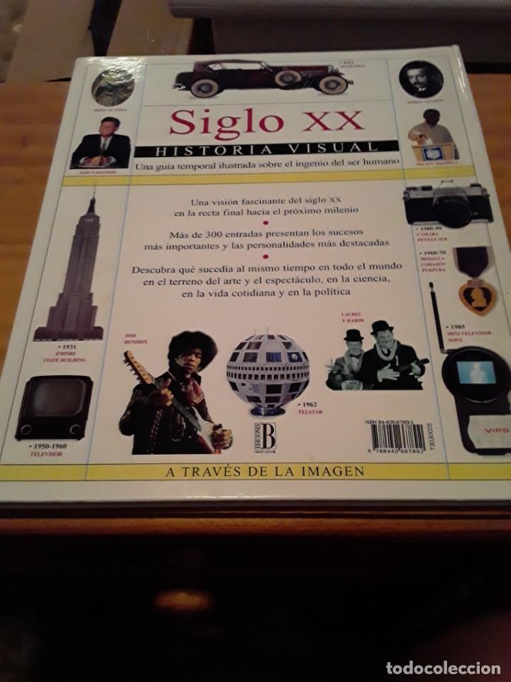 Libros de segunda mano: SIGLO XX.HISTORIA VISUAL.DESDE EL APARTHEID Y LSS BOMBAS ATOMICAS A LAS VICTIMAS E INTERNET. - Foto 2