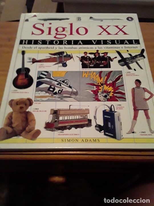 Libros de segunda mano: SIGLO XX.HISTORIA VISUAL.DESDE EL APARTHEID Y LSS BOMBAS ATOMICAS A LAS VICTIMAS E INTERNET. - Foto 1