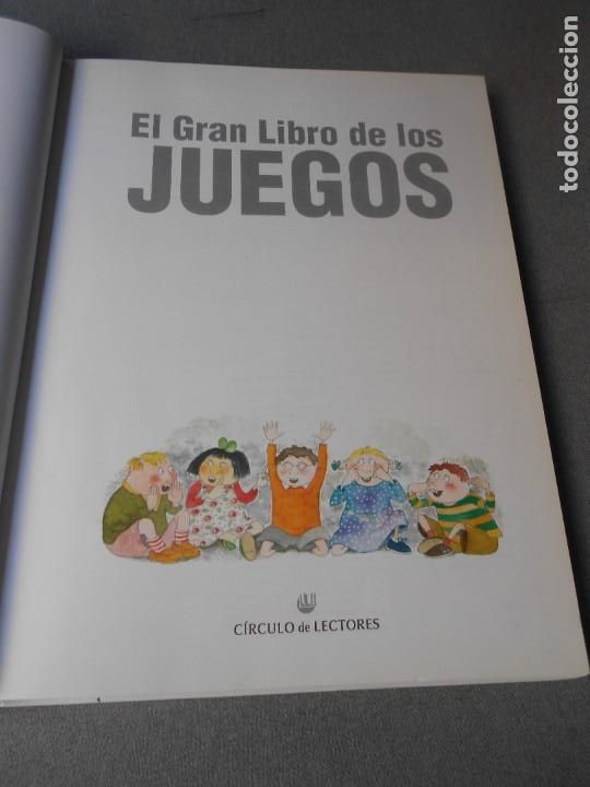 Libros de segunda mano: EL GRAN LIBRO DE LOS JUEGOS - Foto 2