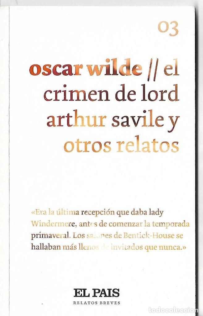 Libros de segunda mano: WILDE, OSCAR , (1854-1900). RELATOS BREVES. edic. 2007 - Foto 1