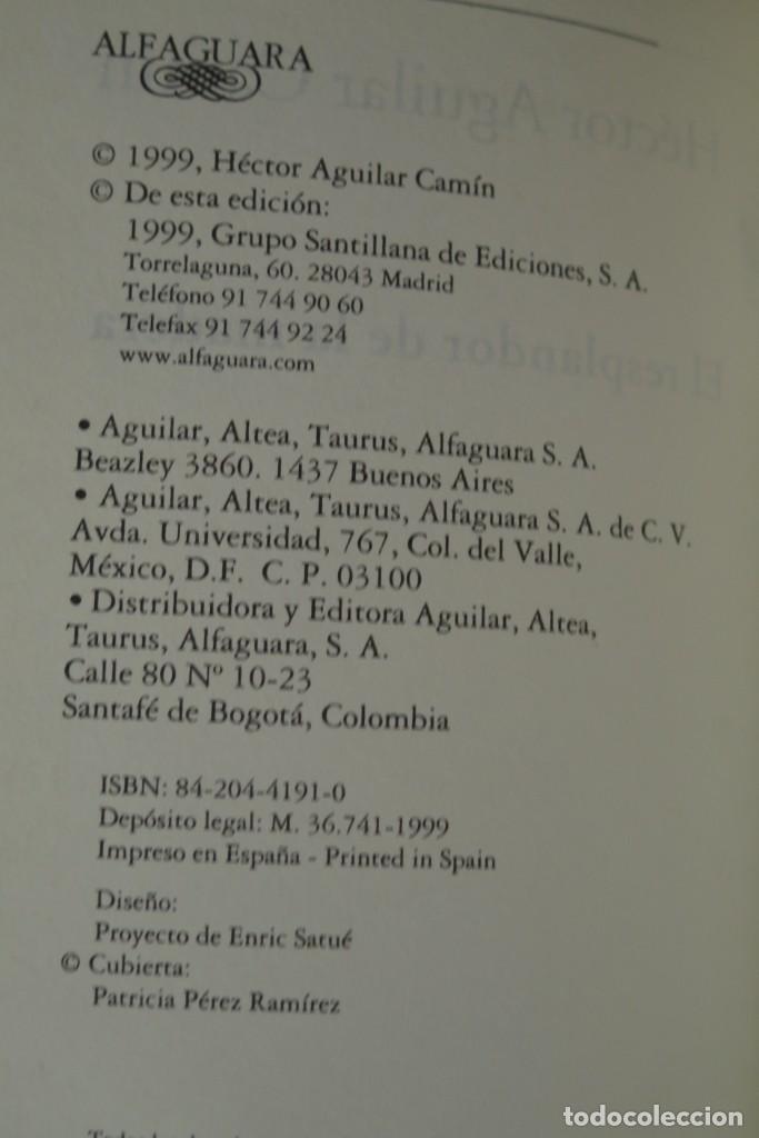 Libros de segunda mano: 1999.- EL RESPLANDOR DE LA MADERA. AGUILAR CAMIN - Foto 3
