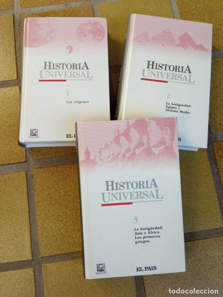 Libros de segunda mano: Historia Universal. El Pa&iacute;s. 3 primeros tomos - Foto 1