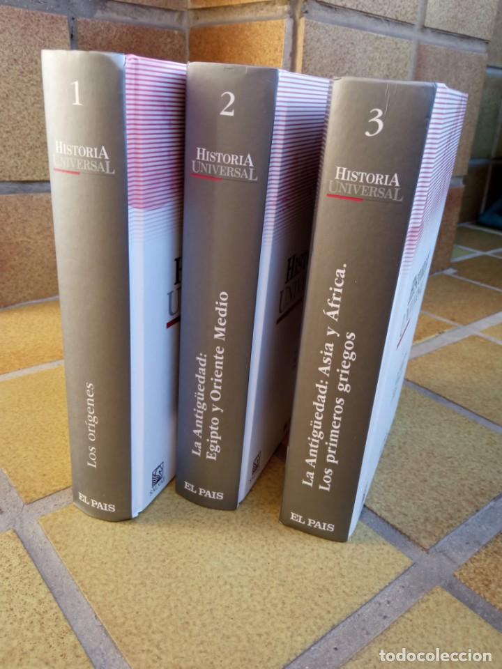 Libros de segunda mano: Historia Universal. El Pa&iacute;s. 3 primeros tomos - Foto 2
