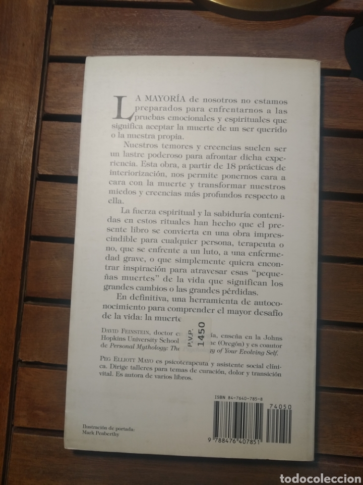 Libros de segunda mano: Sobre el vivir y el morir. David feinstein. Peg elliot mayo. Edaf. Primera edici&oacute;n. - Foto 4