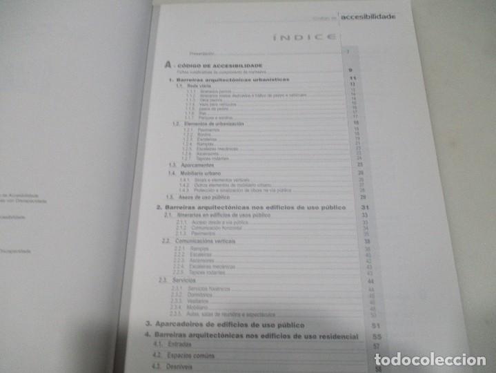 Libros de segunda mano: C&oacute;digo de accesibilidade (gallego) W9657 - Foto 2