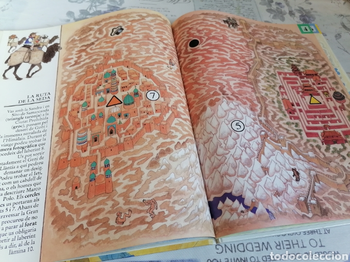 Libros de segunda mano: LABERINTS 2 VIATGES A TRAV&Eacute;S DEL TEMPS. LLIBRE JOC EDICIONES B - Foto 5