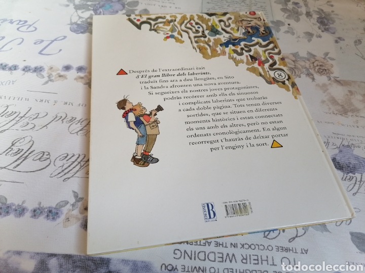 Libros de segunda mano: LABERINTS 2 VIATGES A TRAV&Eacute;S DEL TEMPS. LLIBRE JOC EDICIONES B - Foto 6