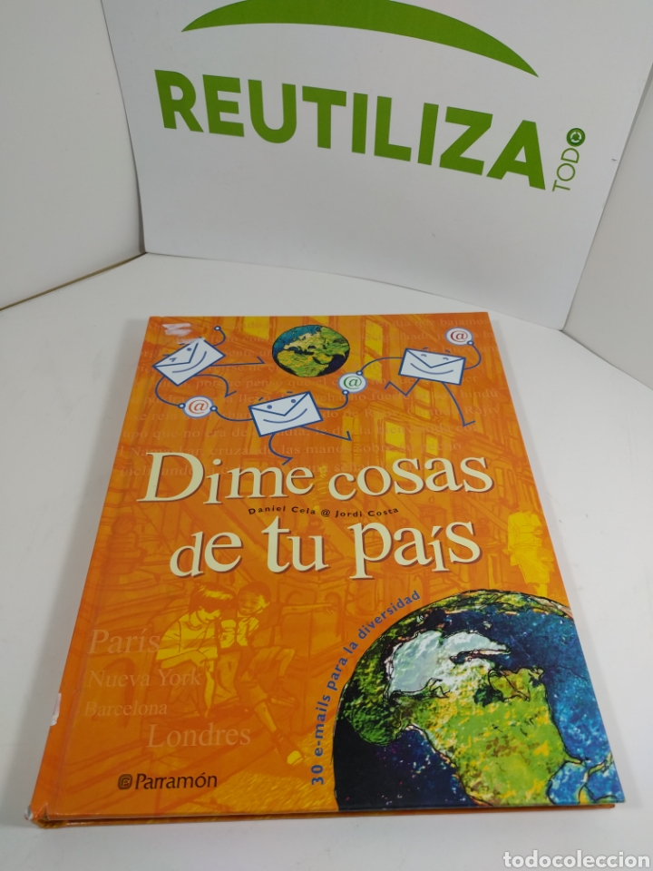 Libros de segunda mano: Dime cosas de tu pa&iacute;s. Parramon. - Foto 1