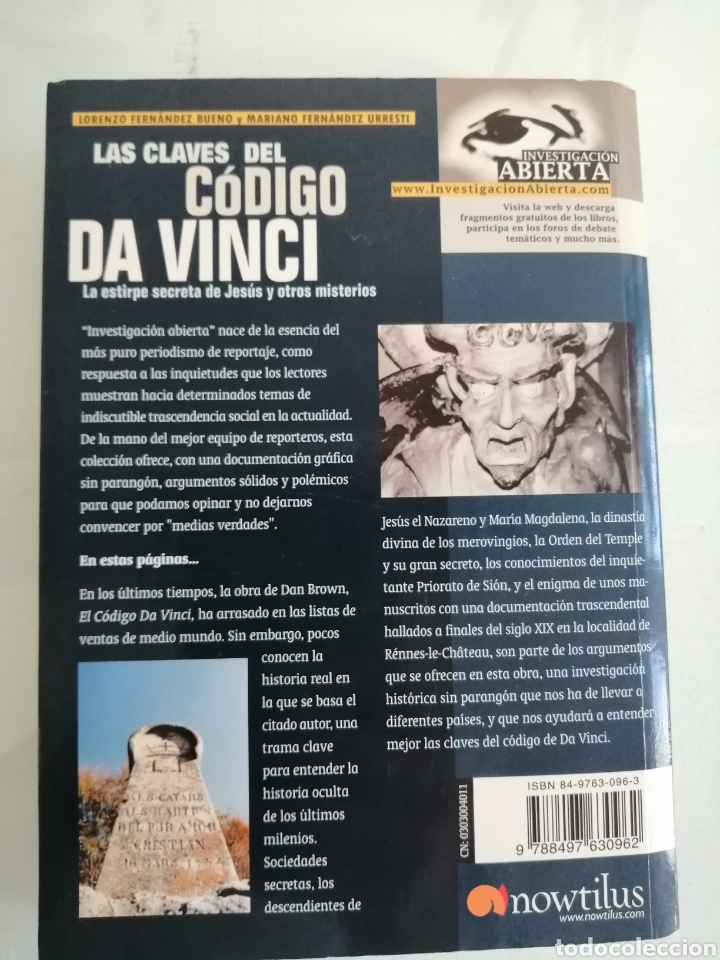 Libros de segunda mano: La Estirpe de Jes&uacute;s. Claves c&oacute;digo da vinci - Foto 2
