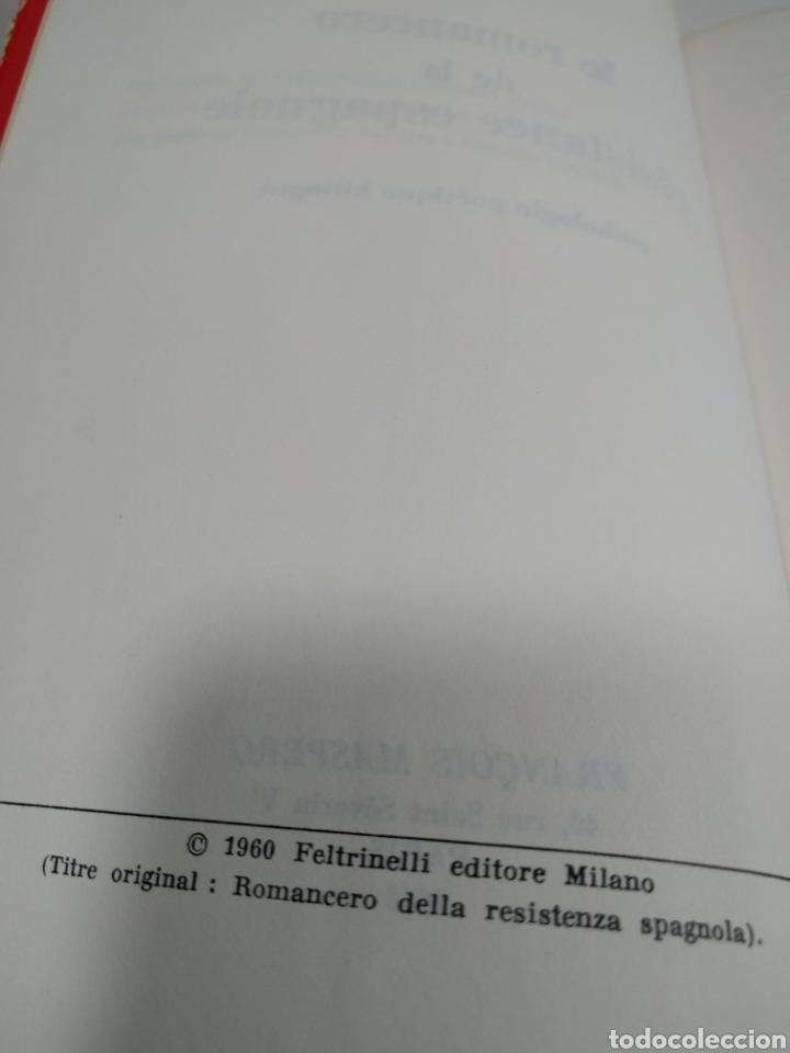 Libros de segunda mano: Romancero de la resistance espagnole. Fran&ccedil;ois maspero. - Foto 3