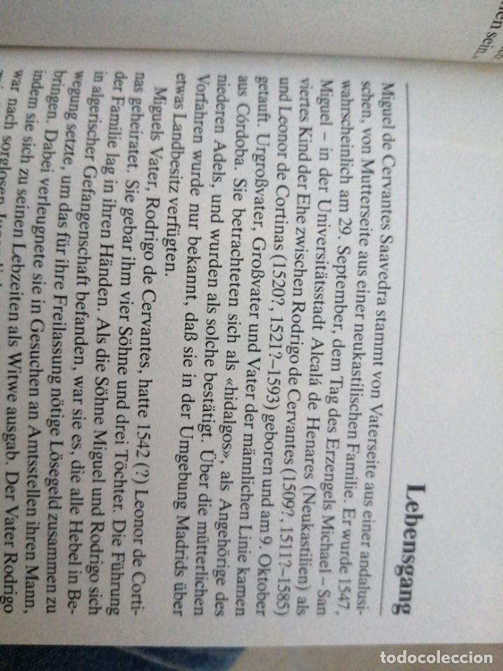 Libros de segunda mano: Libro MIGUEL DE CERVANTES Anton Dieterich bildmono graphien - Foto 3