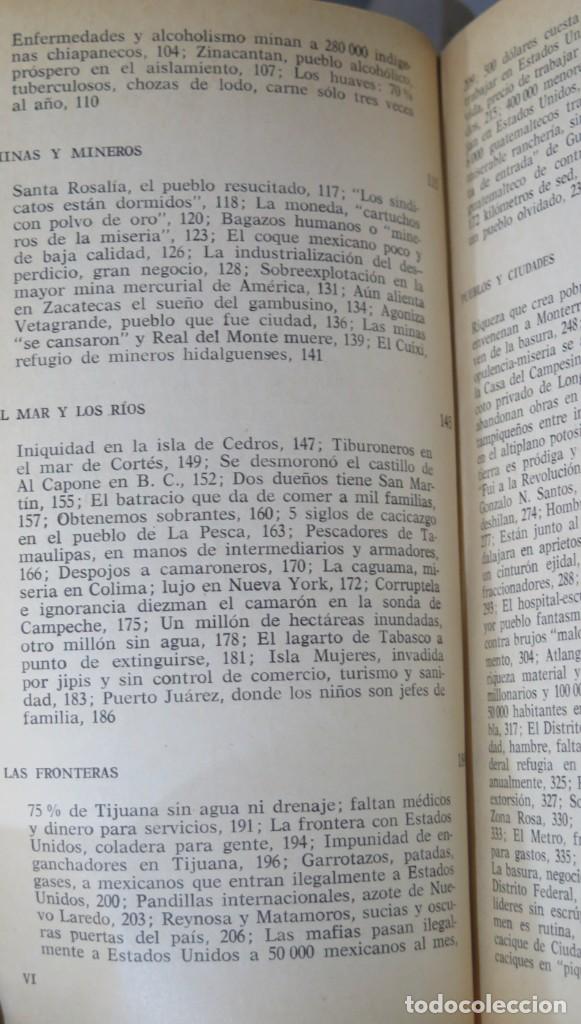 Libros de segunda mano: MEXICO AMARGO. MEJIDO - Foto 3