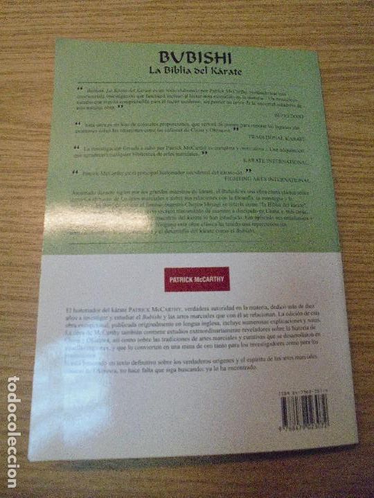 Libros de segunda mano: BUBISHI. LA BIBLIA DEL KARATE. PATRICK McCARTHY. EDITORIAL TUTOR. 2001. - Foto 17