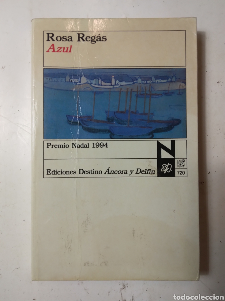 Libros de segunda mano: Rosa Regas,Azul, Ed Destino - Foto 1