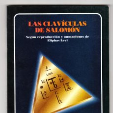 Libros de segunda mano: LAS CLAVÍCULAS DE SALOMÓN EDAF MADRID 1992. Lote 290346718