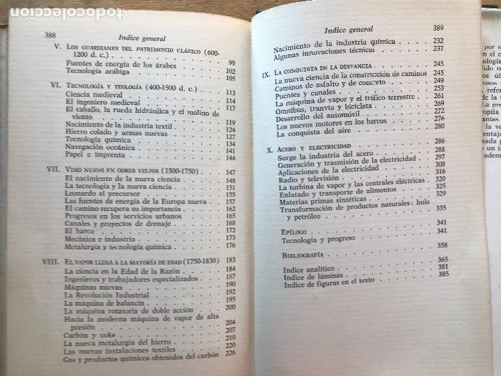 Libros de segunda mano: HISTORIA DE LA T&Eacute;CNICA. R.J. FORBES. - Foto 5
