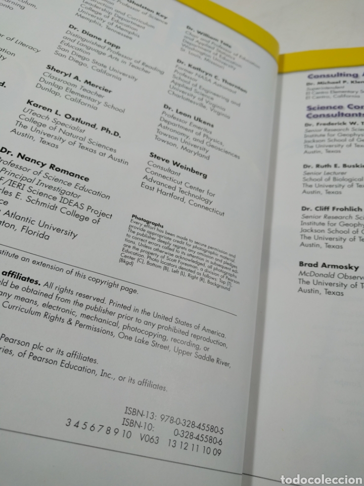 Libros de segunda mano: Science. Scott Foresman. The Diamond Edition. - Foto 3