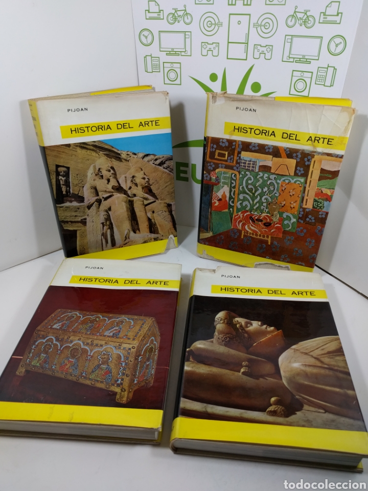 Libros de segunda mano: Historia del arte. Pijoan. 4 tomos. - Foto 4