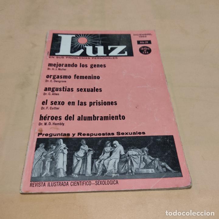 Libri di seconda mano: LUZ EN SUS PROBLEMAS PERSONALES. DICIEMBRE-1962. REVISTA CIENTIFICO SEXOLOGICA. 796-862 PAGS.