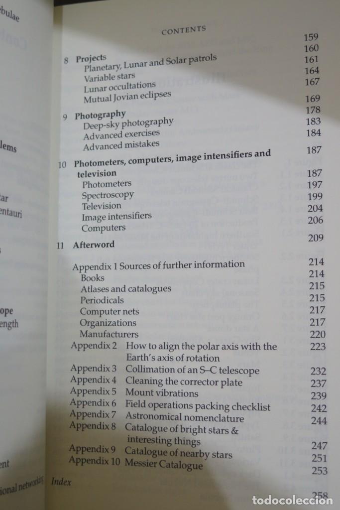 Libros de segunda mano: THE 20-CM SCHMIDT-CASSEGRAIN TELESCOPE. MANLIN - Foto 4