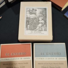 Libros de segunda mano: EL ENEBRO Y OTROS CUENTOS DE GRIMM,MAURICE SENDAK PRIMERA EDICIÓN 1989 LUMEN. Lote 290608613