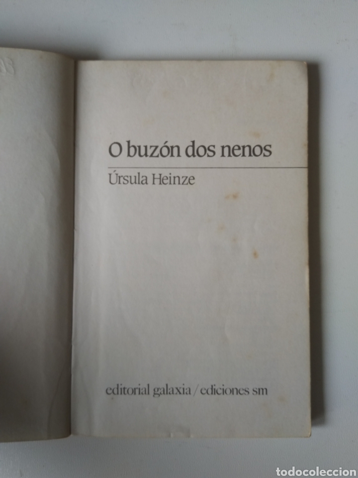 Libros de segunda mano: O BUZ&Oacute;N DOS NENOS/HURSULA HEINZE - Foto 3