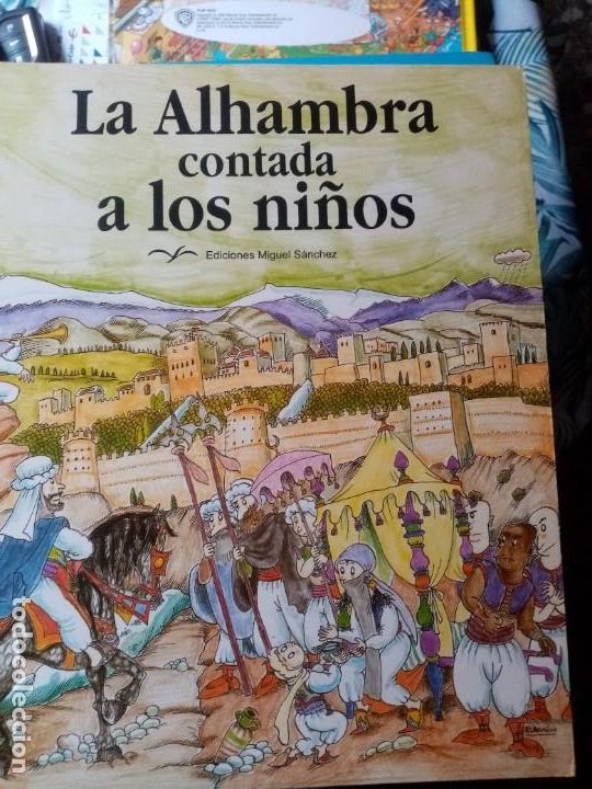 Libros de segunda mano: La alhambra contada a los ni&ntilde;os Ed Miguel Sanchez - Foto 1