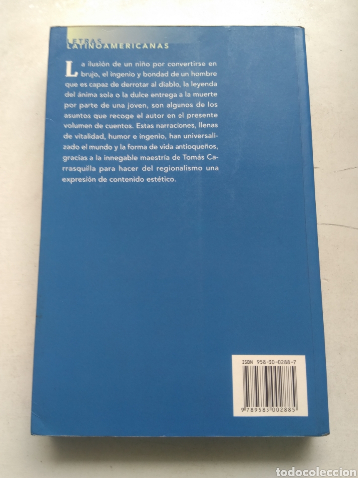 Libros de segunda mano: CUENTOS/TOMAS CARRASQUILLA - Foto 3