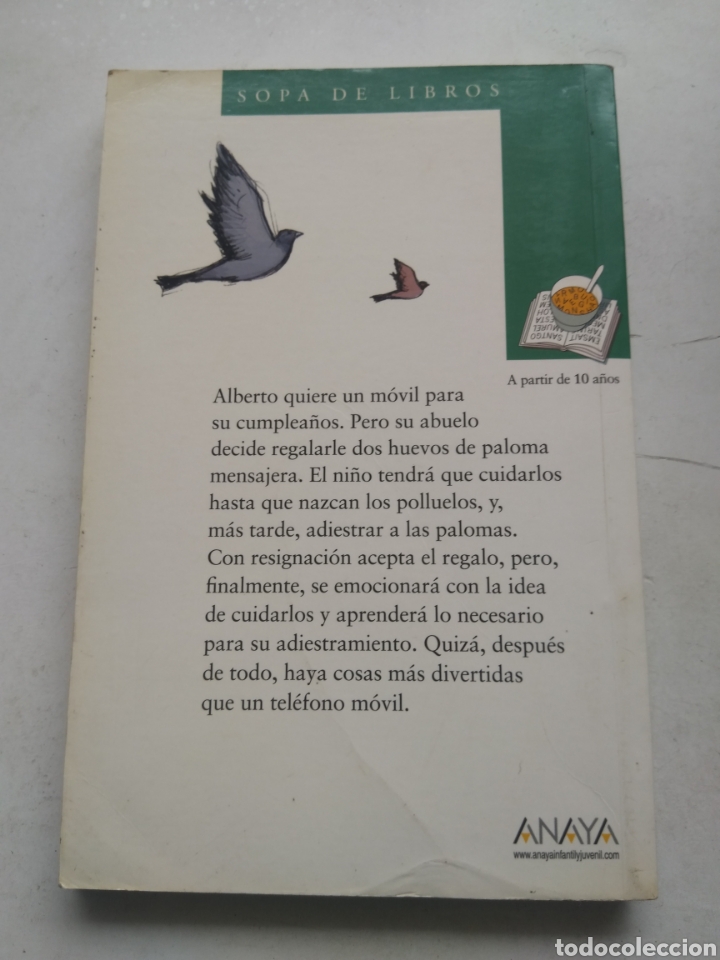 Libros de segunda mano: ALBERTO Y LAS PALOMAS MENSAJERAS/ANNA VILA - Foto 3