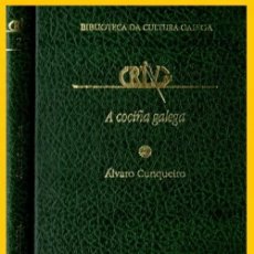 Libros de segunda mano: BIBLIOTECA DA CULTURA GALEGA. Nº 21. A COCIÑA GALEGA. ALVARO CUNQUEIRO. COCINA. GALICIA. NUEVO.. Lote 337323493