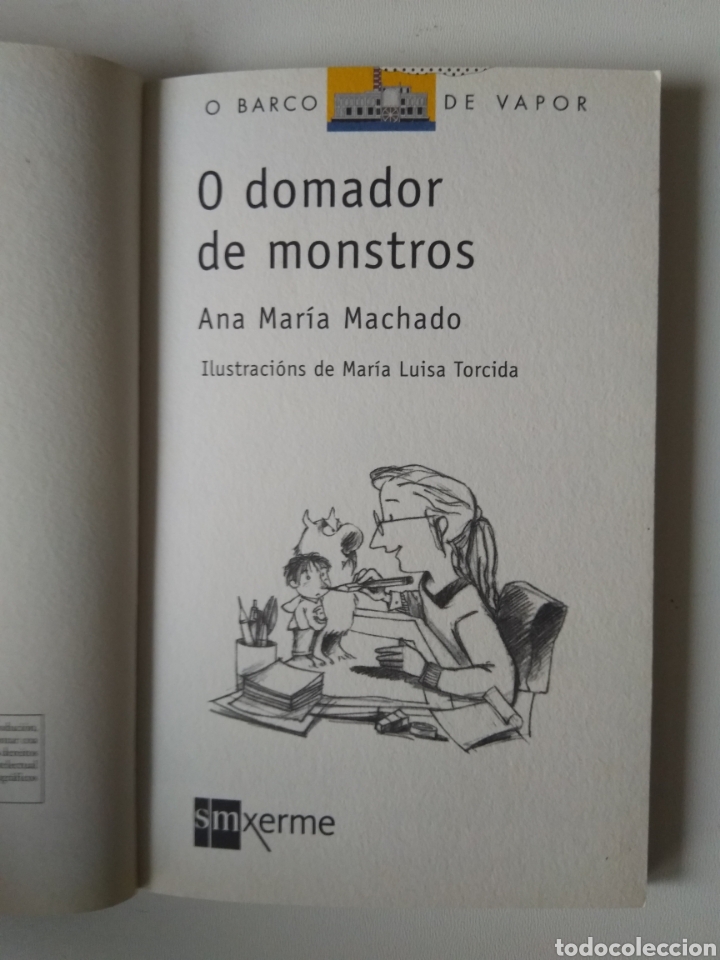 Libros de segunda mano: O DOMADOR DE MONSTRUOS/ANA MAR&Iacute;A MACHADO - Foto 2