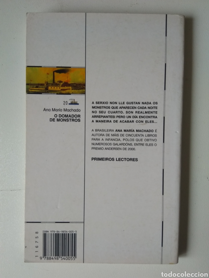 Libros de segunda mano: O DOMADOR DE MONSTRUOS/ANA MAR&Iacute;A MACHADO - Foto 3