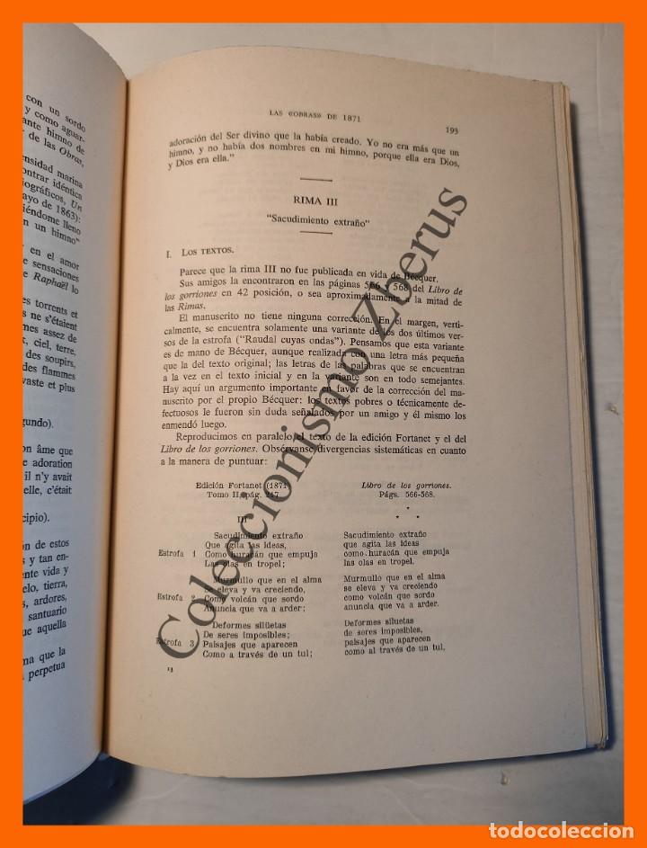 Libros de segunda mano: Rimas - Gustavo Adolfo Becquer - Foto 3