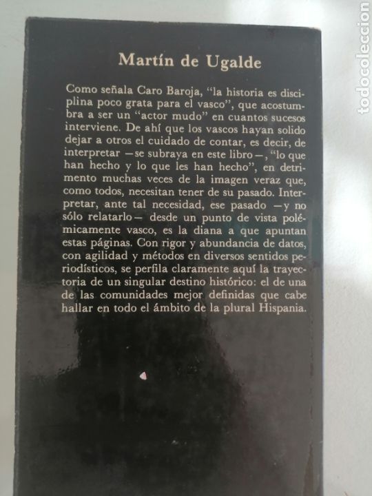 Libros de segunda mano: SINTESIS DE LA HISTORIA DEL PAIS VASCO. MART&Iacute;N DE UGALDE - Foto 2